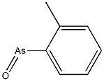 Arsineoxide, (2-methylphenyl)- Structure