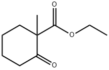 ethyl 1-methyl-2-oxo-cyclohexane-1-carboxylate Structure