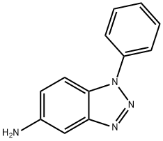 1H-Benzotriazol-5-amine,1-phenyl- Structure