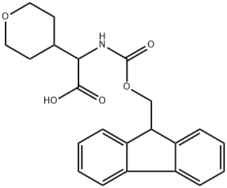 a-(Fmoc-amino)tetrahydro-2H-pyran-4-acetic acid Structure