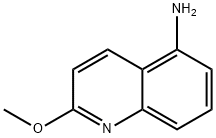 5-Quinolinamine, 2-methoxy- 구조식 이미지