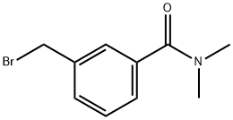 3-(bromomethyl)-N,N-dimethylbenzamide 구조식 이미지