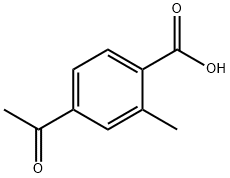4-acetyl-2-methylbenzoic acid 구조식 이미지