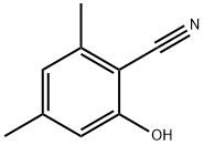 2,4-dimethyl-6-hydroxybenzonitrile 구조식 이미지