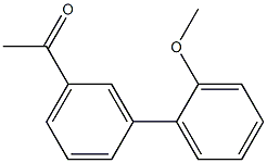 1-[3-(2-methoxyphenyl)phenyl]ethanone Structure