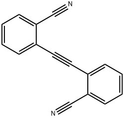 2,2'-(ethyne-1,2-diyl)dibenzonitrile Structure