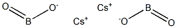 Dicesium dimetaborate Structure