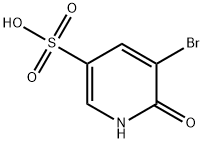3-Pyridinesulfonic acid, 5-bromo-1,6-dihydro-6-oxo- Structure