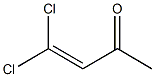 3-Buten-2-one, 4,4-dichloro- Structure