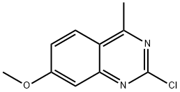 Quinazoline, 2-chloro-7-methoxy-4-methyl- 구조식 이미지