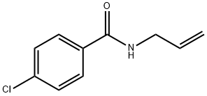 Benzamide, 4-chloro-N-2-propenyl- Structure