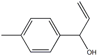 Benzenemethanol, a-ethenyl-4-methyl- 구조식 이미지