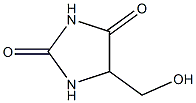 5-(hydroxymethyl)imidazolidine-2,4-dione 구조식 이미지