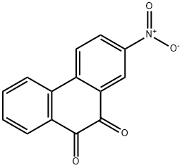 2-nitrophenanthrene-9,10-dione 구조식 이미지