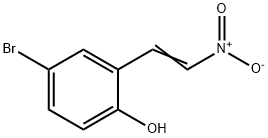 trans-4-bromo-2-(2-nitrovinyl)phenol 구조식 이미지