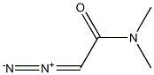 Acetamide, 2-diazo-N,N-dimethyl- 구조식 이미지