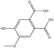 6-CARBOXYVANILLIC ACID 구조식 이미지