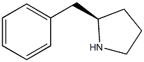 (R)-2-벤질피롤리딘 구조식 이미지