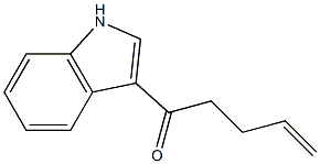 4-Penten-1-one, 1-(1H-indol-3-yl)- 구조식 이미지