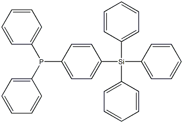 Phosphine, diphenyl[4-(triphenylsilyl)phenyl]- Structure