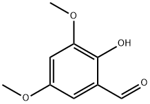 Benzaldehyde, 2-hydroxy-3,5-dimethoxy- Structure