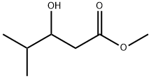 Pentanoic acid, 3-hydroxy-4-methyl-, methyl ester 구조식 이미지