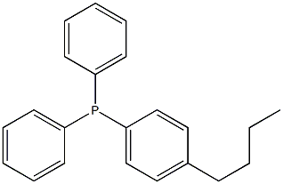 Phosphine, (4-butylphenyl)diphenyl- 구조식 이미지