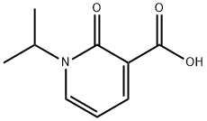 2-Oxo-1-(propan-2-yl)-1,2-dihydropyridine-3-carboxylic acid 구조식 이미지