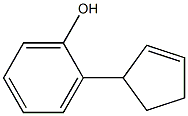 Phenol,2-(2-cyclopenten-1-yl)- Structure