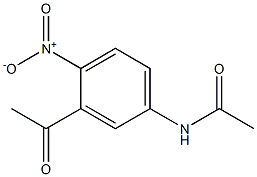 Acetamide, N-(3-acetyl-4-nitrophenyl)- 구조식 이미지