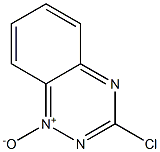 1,2,4-Benzotriazine,3-chloro-, 1-oxide 구조식 이미지