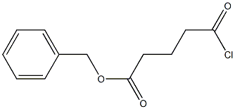 Pentanoic acid, 5-chloro-5-oxo-, phenylmethyl ester 구조식 이미지