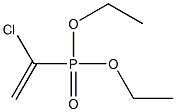 Phosphonic acid, (1-chloroethenyl)-, diethyl ester Structure