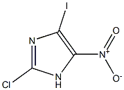 1H-Imidazole, 2-chloro-4-iodo-5-nitro- 구조식 이미지