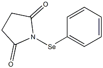 2,5-Pyrrolidinedione, 1-(phenylseleno)- Structure