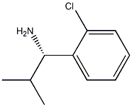 (1S)-1-(2-CHLOROPHENYL)-2-METHYLPROPAN-1-AMINE 구조식 이미지