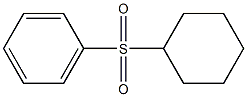 Benzene,(cyclohexylsulfonyl)- Structure