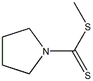 1-Pyrrolidinecarbodithioic acid, methyl ester Structure