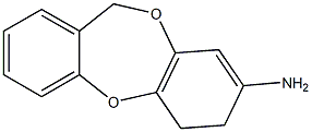 6H-benzo[b][1,4]benzodioxepin-8-amine Structure