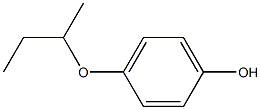 Phenol, 4-(1-methylpropoxy)- Structure