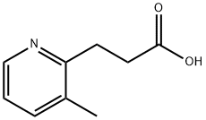 3-(3-Methylpyridin-2-Yl)Propanoic Acid 구조식 이미지