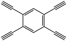 Benzene, 1,2,4,5-tetraethynyl- 구조식 이미지
