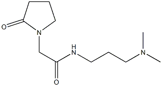 1-Pyrrolidineacetamide, N-[3-(dimethylamino)propyl]-2-oxo- Structure