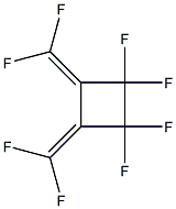 Cyclobutane, 1,2-bis(difluoromethylene)-3,3,4,4-tetrafluoro- Structure