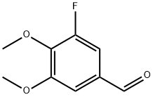 3-Fluoro-4,5-Dimethoxybenzaldehyde 구조식 이미지