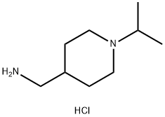 (1-Isopropylpiperidin-4-yl)methanamine dihydrochloride 구조식 이미지