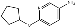 6-(cyclopentyloxy)-3-pyridinylamine 구조식 이미지