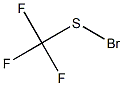 Methanesulfenyl bromide, trifluoro- Structure