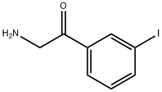 2-Amino-1-(3-iodophenyl)ethanone Structure