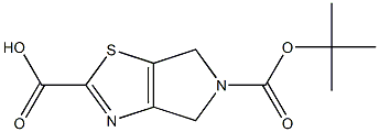 5-(Tert-Butoxycarbonyl)-5,6-Dihydro-4H-Pyrrolo[3,4-D]Thiazole-2-Carboxylic Acid Structure